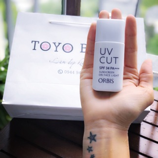 KEM CHỐNG NẮNG VẬT LÝ UV CUT LIGHT SPF34 PA+++