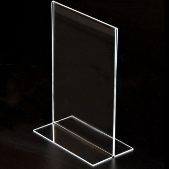 Biển hiệu bàn Acrylic 2 mặt dọc A4 / A5 / A6