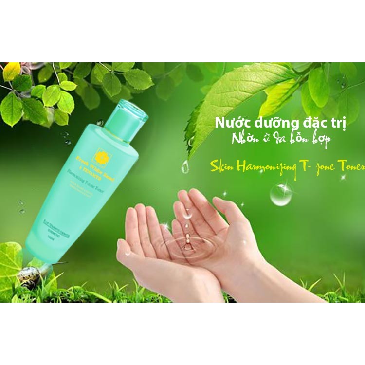 Nước dưỡng dành cho da nhờn và da hỗn hợp Fresh White Sand Skin Harmonizing T- zone Toner