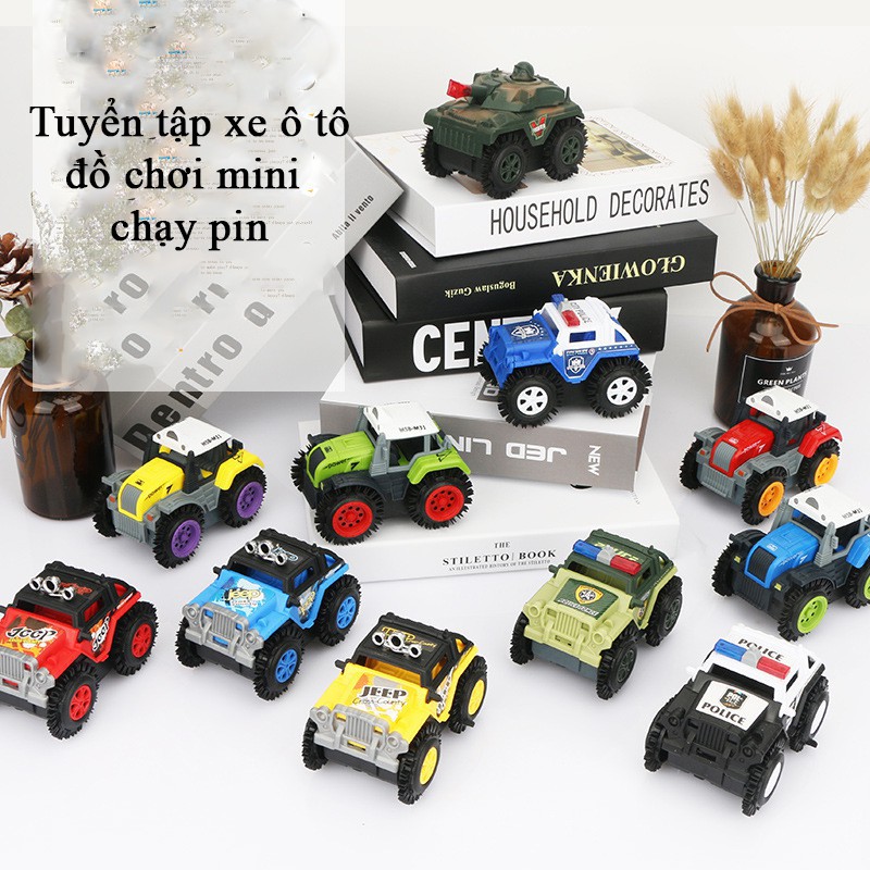 Đồ Chơi Xe Ô Tô Vượt Địa Hình Chạy Pin Cho Bé