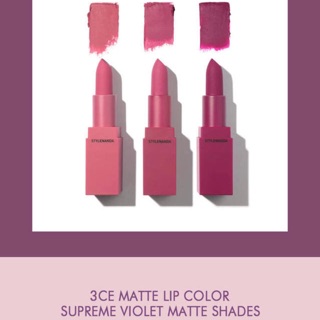 (SON 3CE MOOD RECIPE VÀ MATTE LIP COLOR