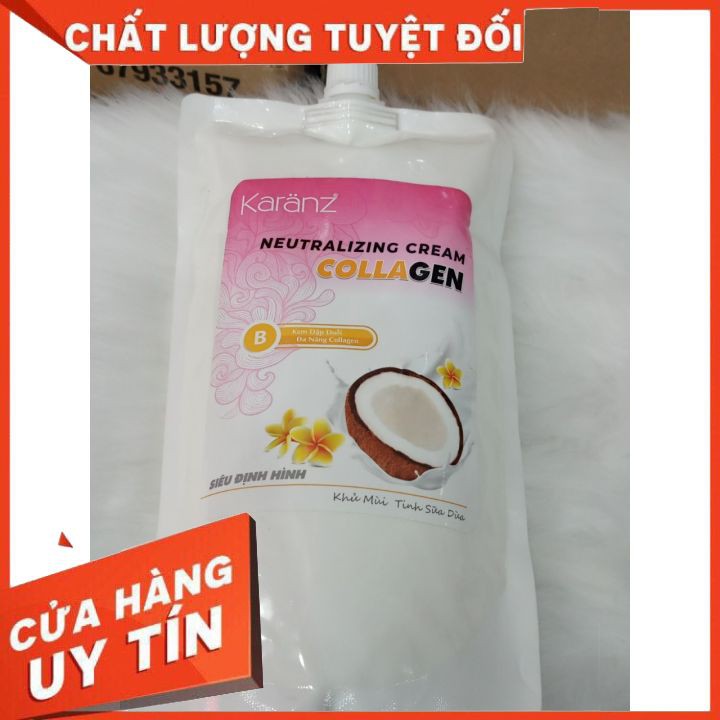 UỐN NÓNG DUỖI THÔNG MINH KARANZ COLLAGEN DỪA  TẬN GỐC  KHÔNG HÔI KHÔ TÓC , SIÊU THƠM THẲNG BÓNG MƯỢT TỰ NHIÊN ĐA NĂNG.