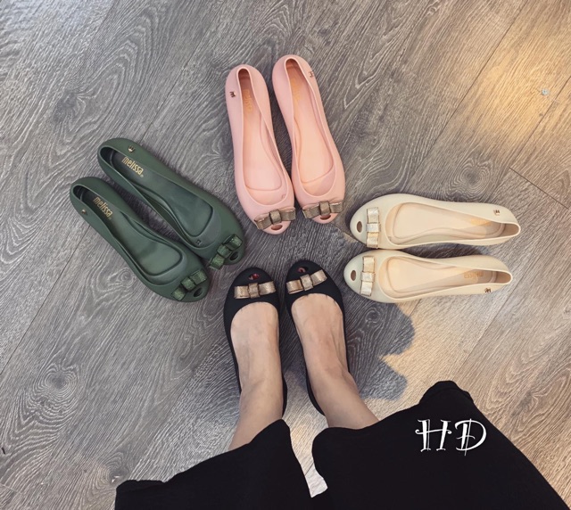 Giày búp bê nhựa Melissa siêu hot fullbox | BigBuy360 - bigbuy360.vn