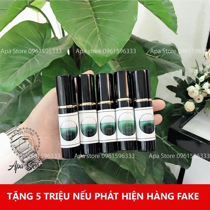 Nước Hoa Bvl Aqva Pour Homme Dành Cho Nam Dung Tích 10ml | BigBuy360 - bigbuy360.vn