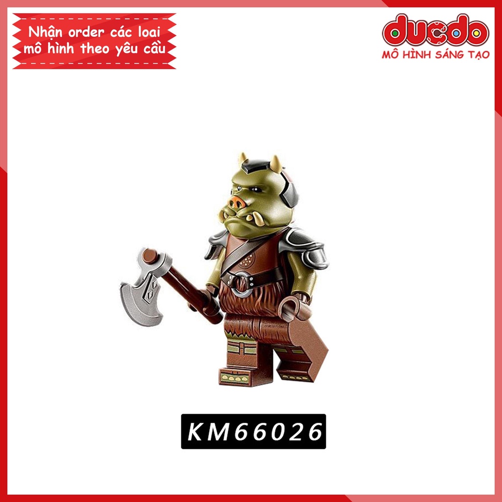 Minifigures nhân vật Star Wars Chiến tranh giữa các vì sao - Đồ chơi Lắp ghép Xếp hình Mô hình Mini KM KM66021-KM66028