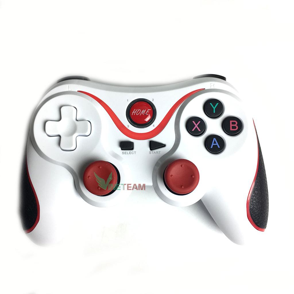 Tay cầm chơi game không dây bluetooth Gamepad T3 -X3 tặng giá đỡ điện thoại | BigBuy360 - bigbuy360.vn