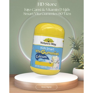 Kẹo Dẻo Nature's Way Kids Smart Vita Gummies Multi Vitamin 60 Viên