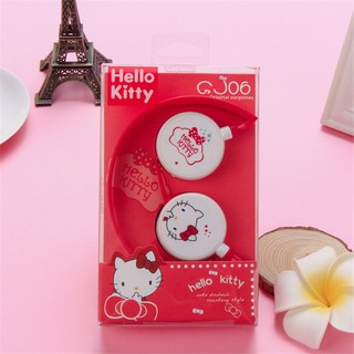 Tai Nghe Nhét Tai Mèo Hello Kitty