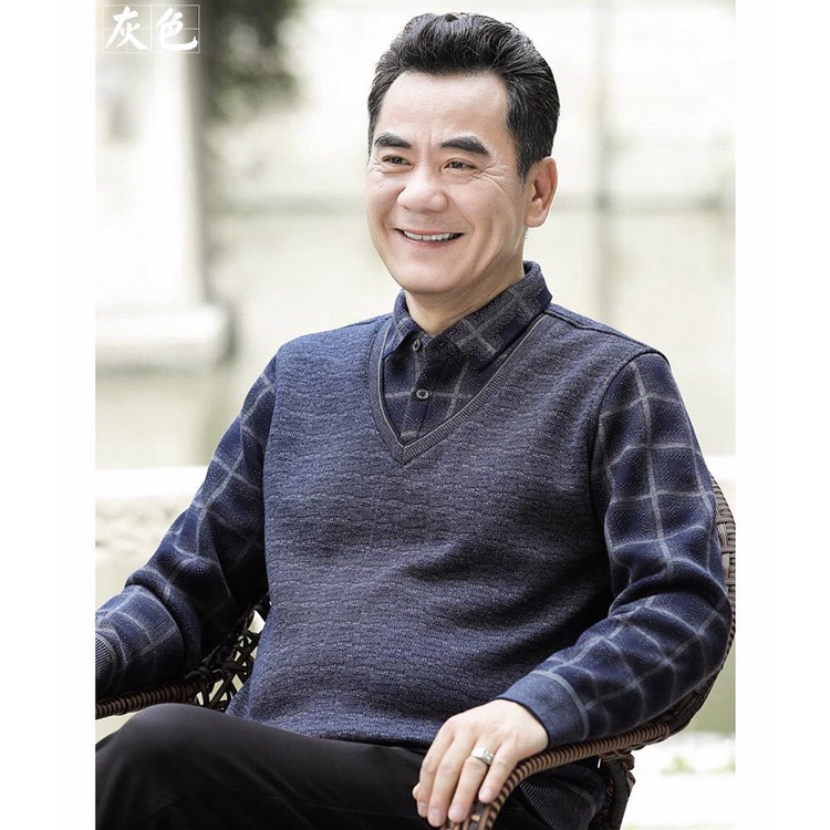 Áo len lót nỉ cho ông, cho bố