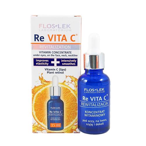 Tinh chất dưỡng sáng, trẻ hóa da Floslek Re Vita C 30ml