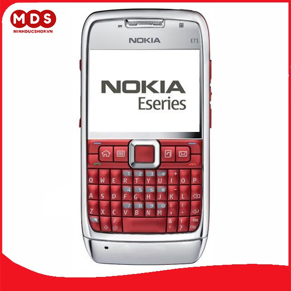 Điện Thoại Nokia E71 QWERTY Màu Đỏ - Đen - Xám - Trắng Hàng Tồn Kho Zin
