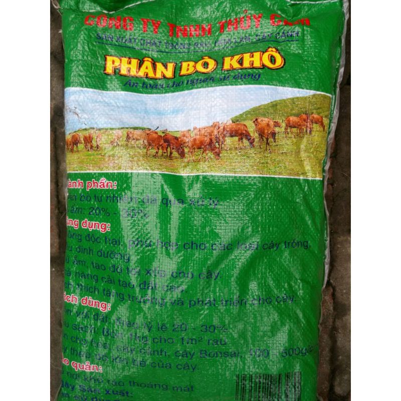 PHÂN BÒ KHÔ THỦY CAM BAO 5KG