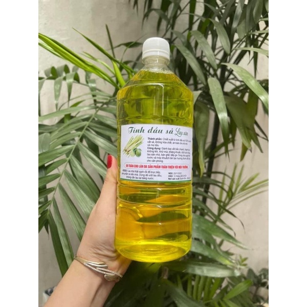 (SIÊU SALE) 500Ml tinh dầu xả chanh nguyên chất chống côn trùng