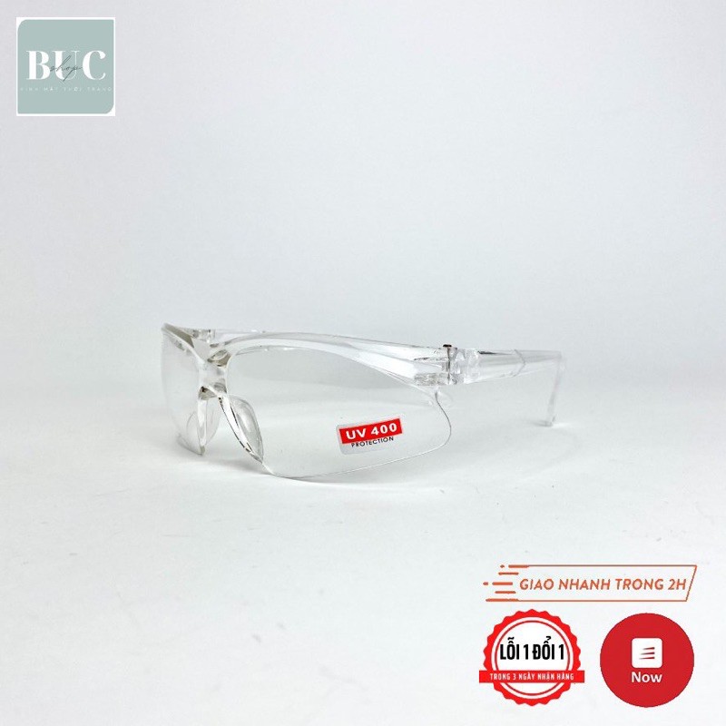 Kính bảo vệ mắt kháng khuẩn chống UV400 BUCSHOP nam nữ | BigBuy360 - bigbuy360.vn