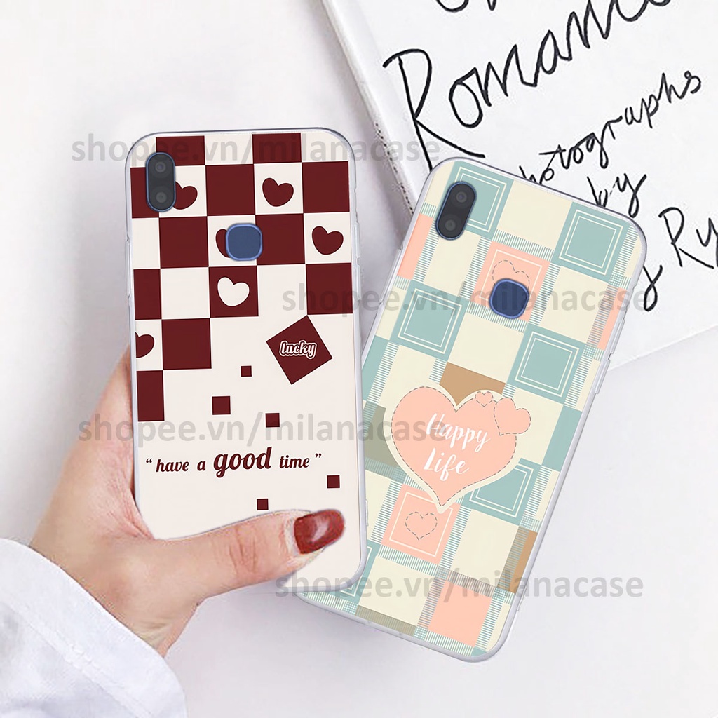 Ốp Vsmart Joy 1 / Joy 1 Plus / Joy1+ caro họa tiết nhiều màu sắc siêu đẹp thời trang cá tính