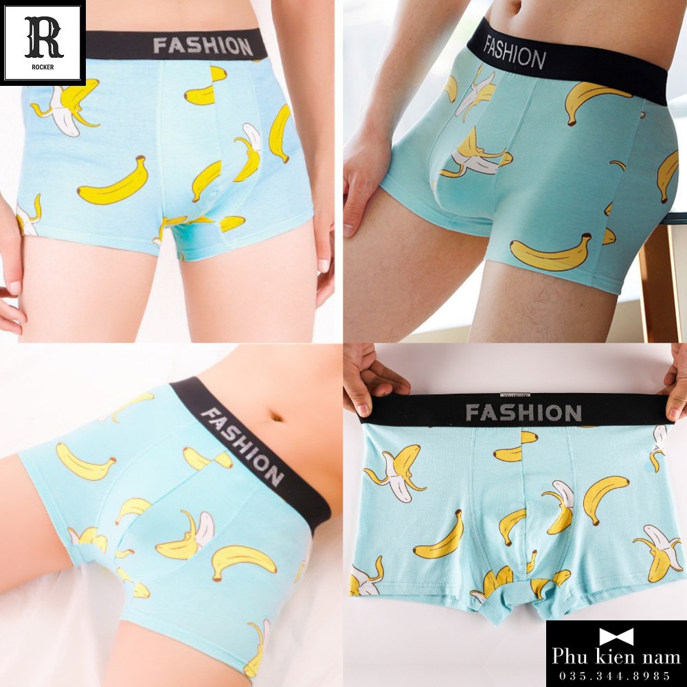[Hộp] Combo 4 Quần Lót Nam Boxer Quần sịp NAM TÍNH HẤP DẪN S040