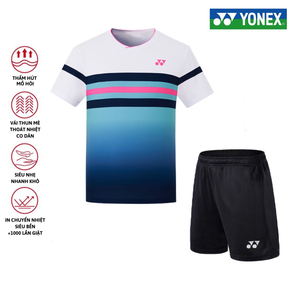 Áo cầu lông, quần cầu lông Yonex chuyên nghiệp mới nhất sử dụng tập luyện và thi đấu cầu lông MS29