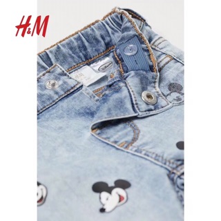 Quần bò mickey