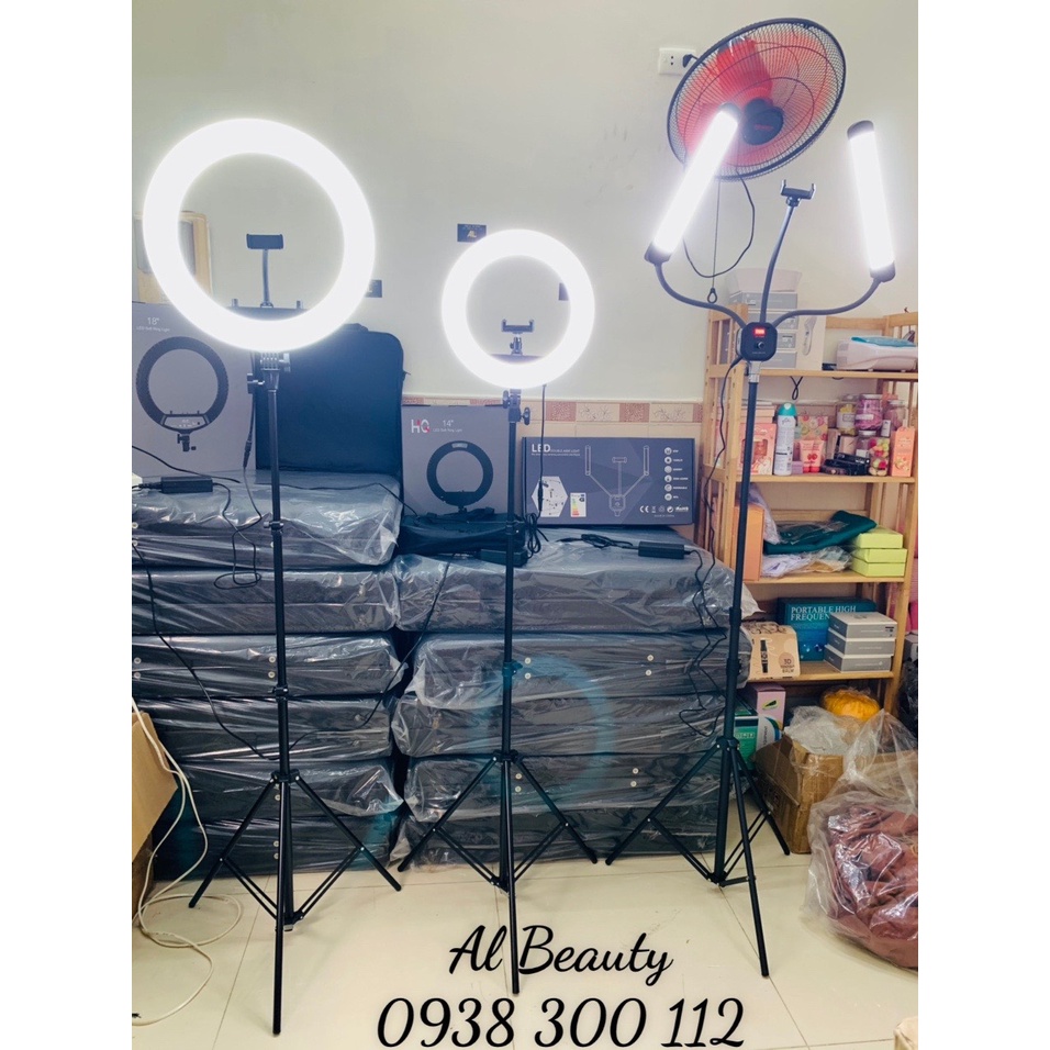 ĐÈN LIVETREAM 45CM SIÊU SÁNG HỖ TRỢ PHUN XĂM, NỐI MI, SPA TIỆN LỢI