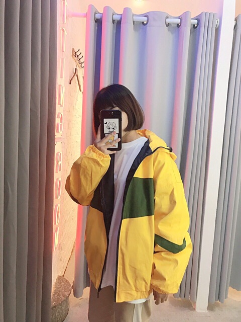 Áo Khoác Dù Form Rộng Phối Màu | BigBuy360 - bigbuy360.vn