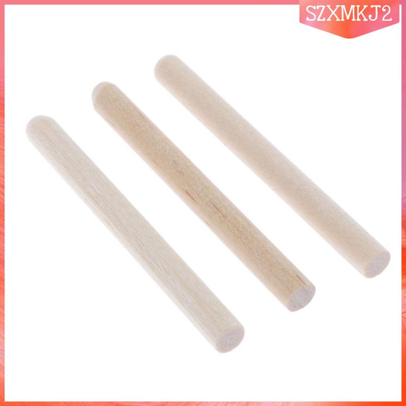 Set 50 Que Gỗ Tròn Dài 5cm Làm Mô Hình DIY szxmkj2