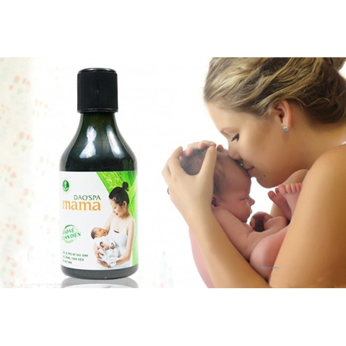 Nước xông tắm sau sinh cho mẹ theo công thức người dân tộc Dao Dao'Spa mama hộp 3 chai 250ml