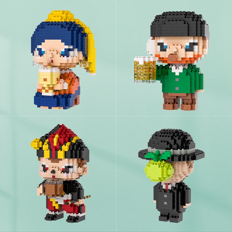 Set đồ chơi lắp ráp 9074-9079 The Great Artist