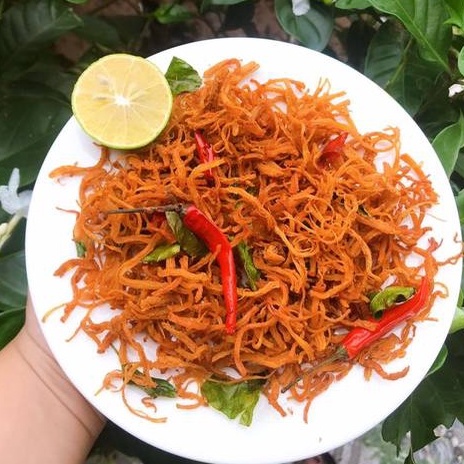 Khô gà thơm ngon có gói nhỏ ăn thử