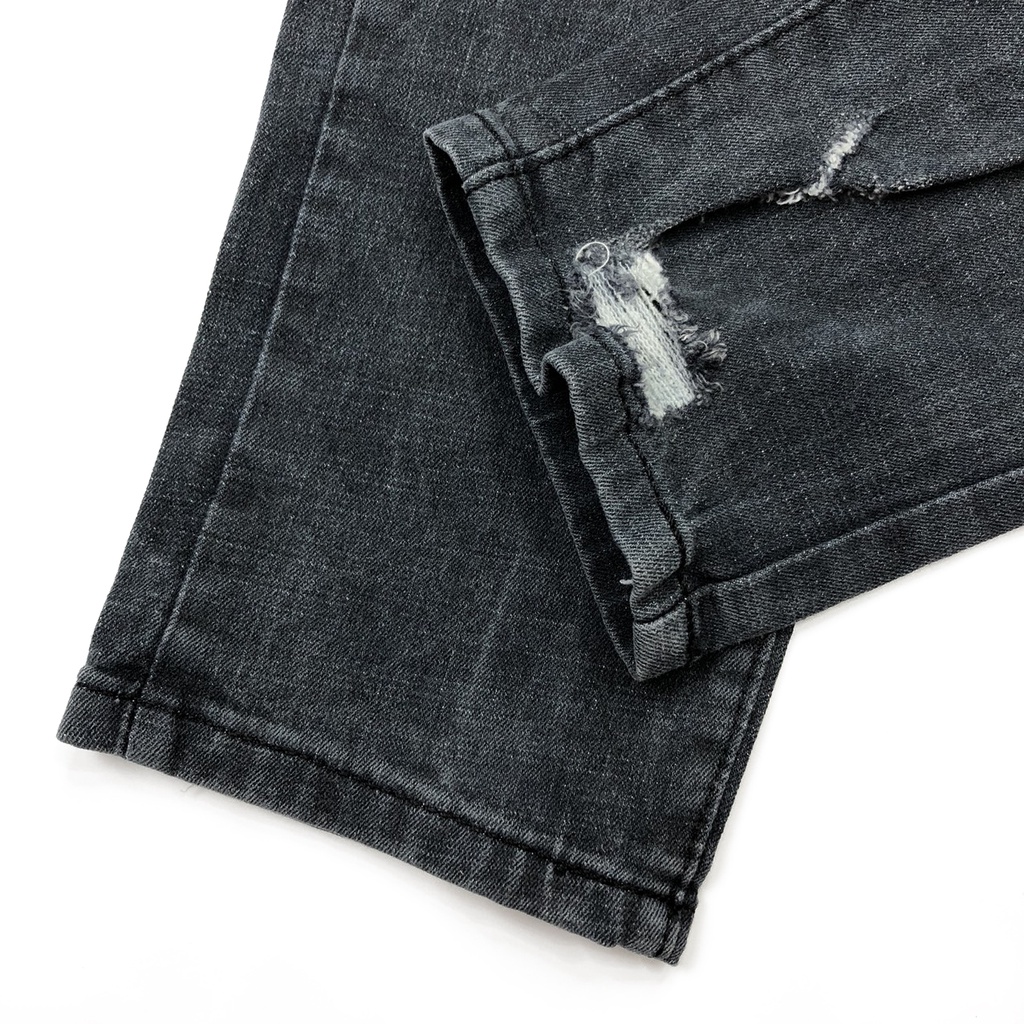 Quần Jean Nam rách gối phong cách Hàn Quốc cao cấp đẹp quần zin nam co giãn tốt QJ-144 | BigBuy360 - bigbuy360.vn