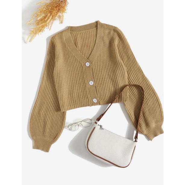 Áo cardigan len nữ Shein Auth