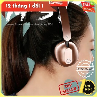 [Chính Hãng - Sẵn] Tai nghe chụp tai không dây Baseus Encok Wireless Headphone D01_LV749-WL-BK-New 100%