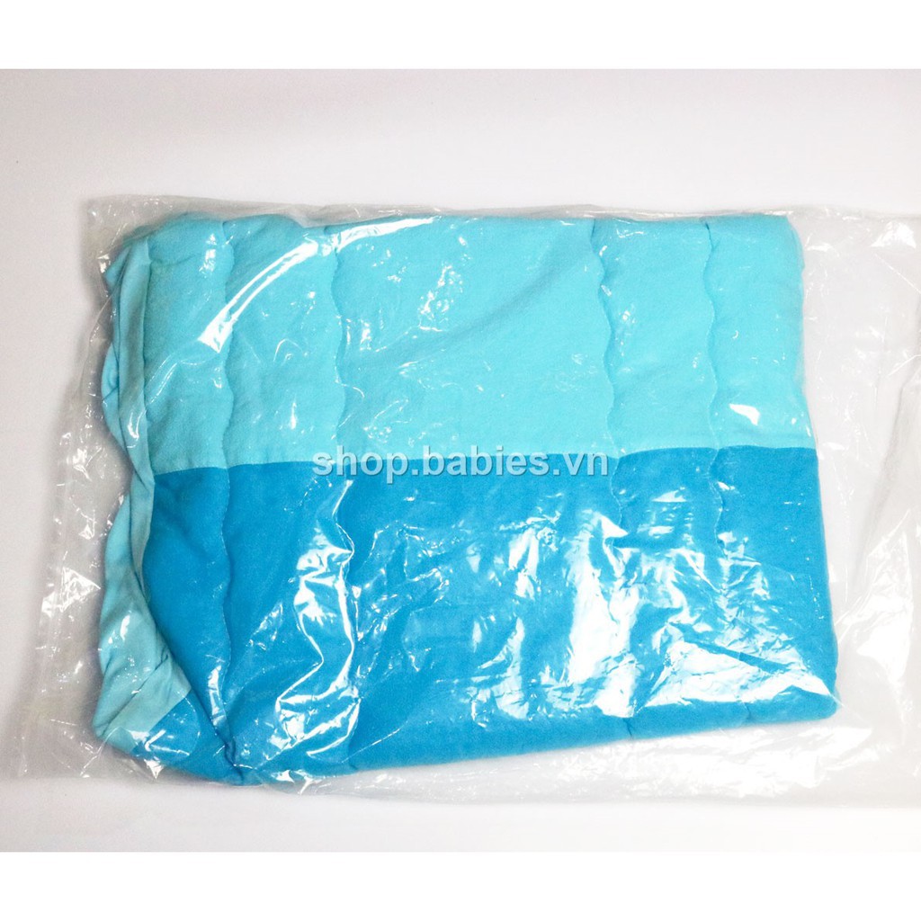 Nệm lót nôi tre đặt võng Viet kids an toàn cho bé vải cara trơn màu nhiều size