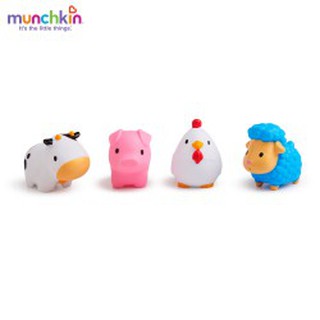 Đồ chơi bộ 4 sinh vật nông trại munchkin
