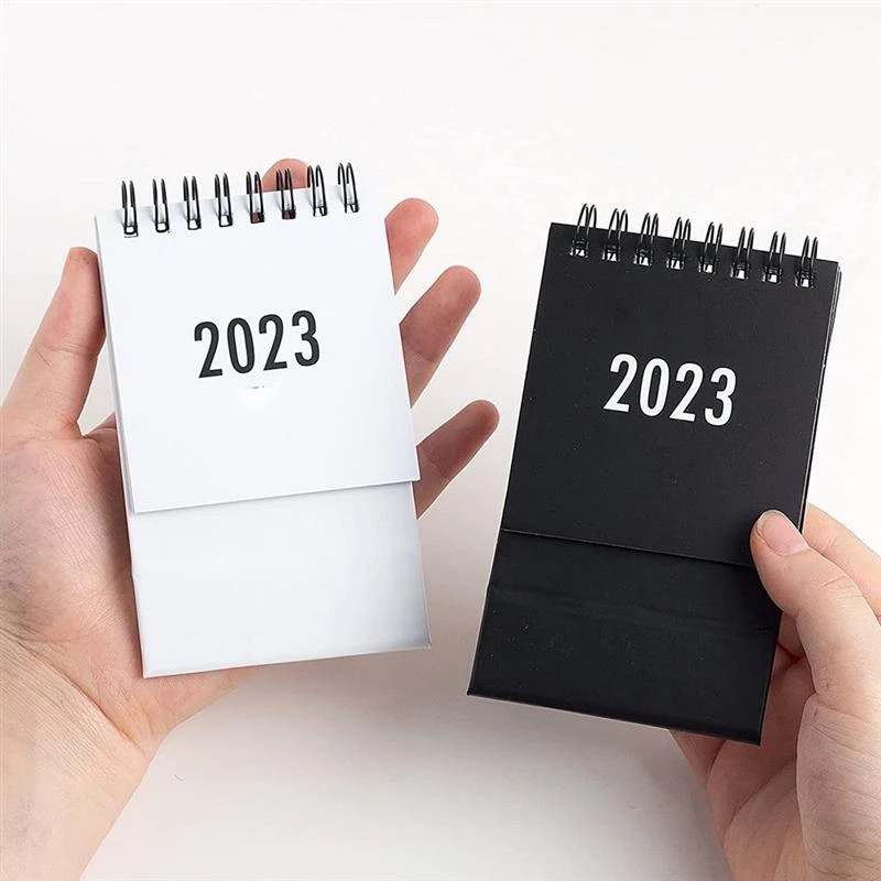 Lịch để bàn 2023 decor để bàn làm việc kèm sticker dán ghi chú note quan trọng bắt đầu từ 08/2022 đến 12/2023 - VP040