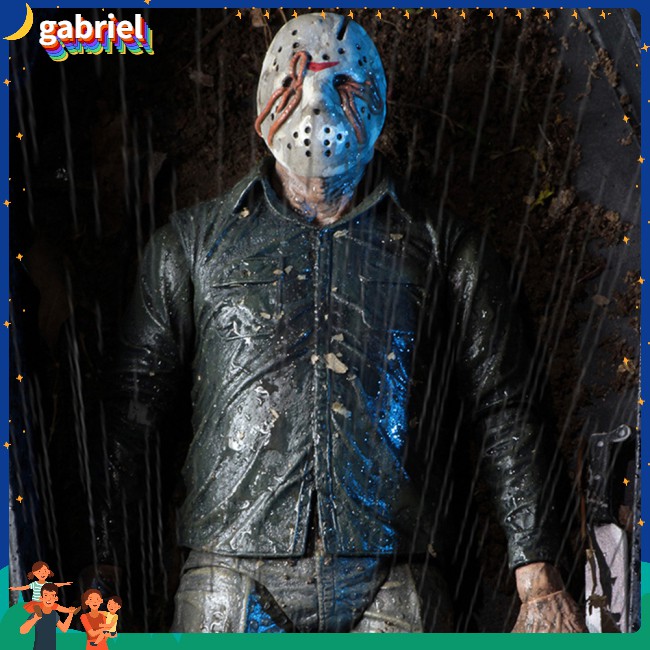 Mô Hình Nhân Vật Black Friday The 13 Jason Deluxe Phiên Bản Cao 1980