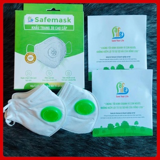 Khẩu trang Safelife 3D cao cấp 6 lớp lọc bụi mịn (trẻ em)