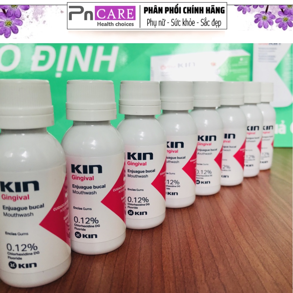 PnCARE | Combo Kin Mini - Kin Gingival ® Viêm Nướu, Viêm lợi, Nhiệt Miệng - Đi Du Lịch