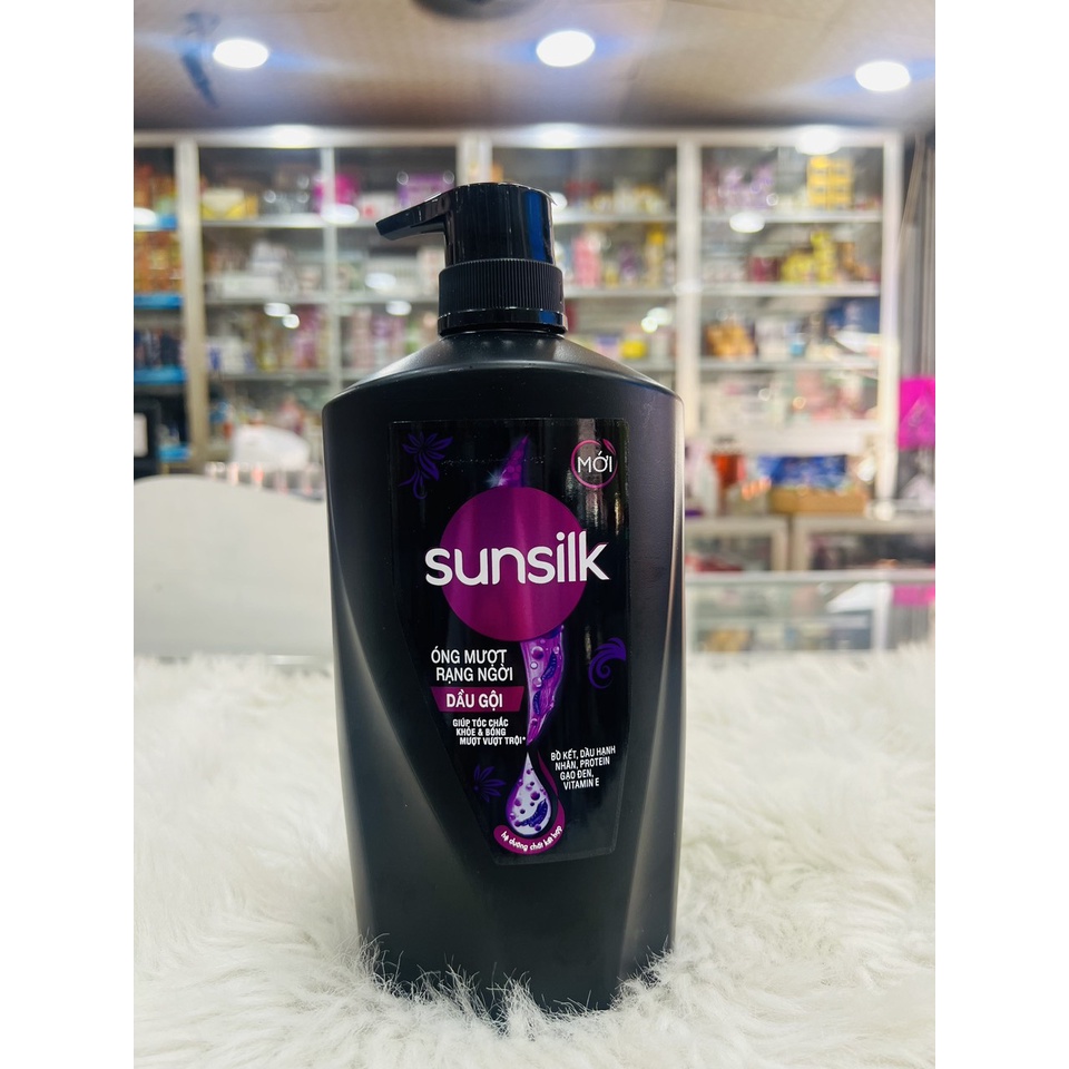 DẦU GỘI SUNSILK ĐEN ÓNG MƯỢT RẠNG NGỜI