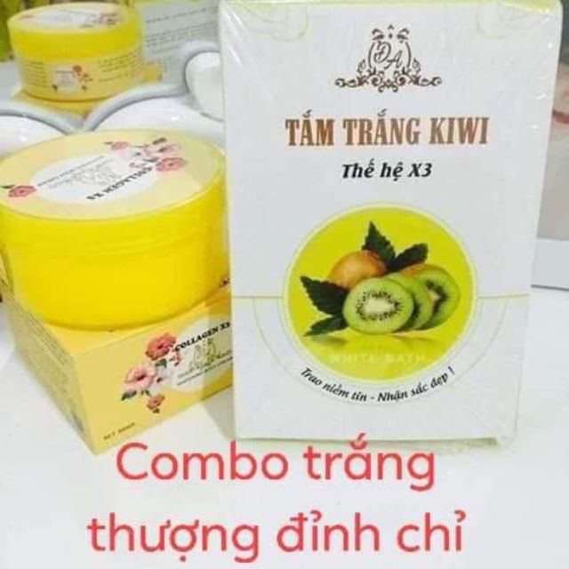 Chuyên cung cấp kem dưỡng trắng da body COLLAGEN X3 và tâm trắng KIWI X3 an toàn và hiệu quả