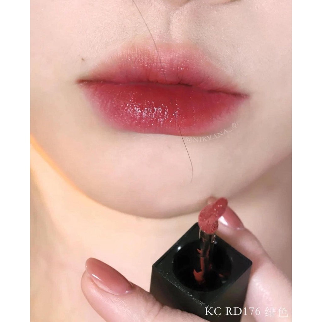 Son Kem Shu Uemura Kinu Cream KC BR793 - Đỏ Nâu Caramel và KC RD176 - Đỏ Hồng Đất  - KC OR599 - Cam Cháy