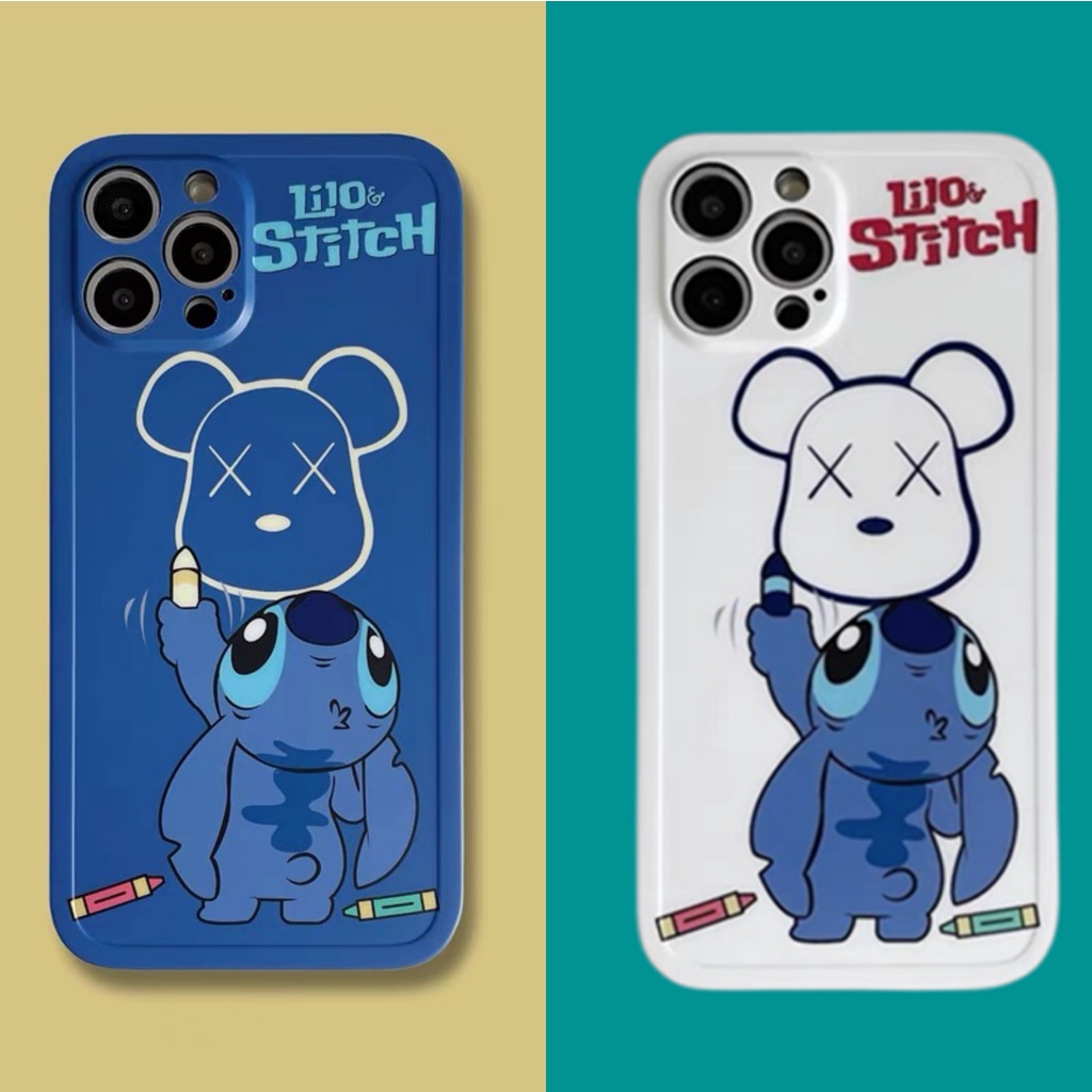 Ốp Điện Thoại Mềm In Hình Stitch Cho iPhone 13/12 Pro MAX / i7 / i8 Plus / X / XS / XR / XS MAX / 11 / 11 Pro MAX