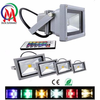 ĐÈN PHA 30W- ĐỔI MÀU CÓ REMOTE