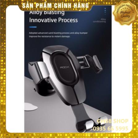 Giá đỡ Rock kẹp điện thoại cửa gió xe hơi Gravity air Vent car mount Pro chính hãng- Sản phẩm mới