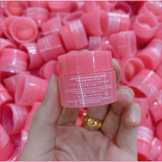 Mặt Nạ Ngủ Môi Laneige Lip Sleeping Mask - Berry 3g Minisize | BigBuy360 - bigbuy360.vn
