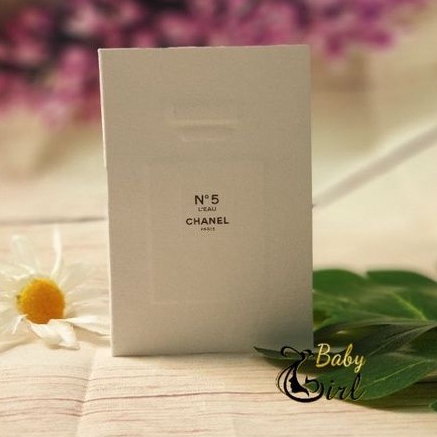 Mẫu Thử Nước Hoa Nữ Chanel N⁰5 L'eau 1.5ml