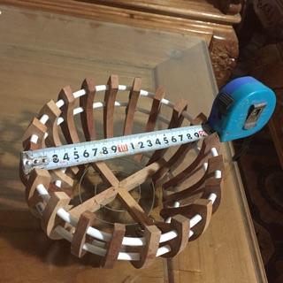 Chậu trồng lan bằng gỗ size 20cm