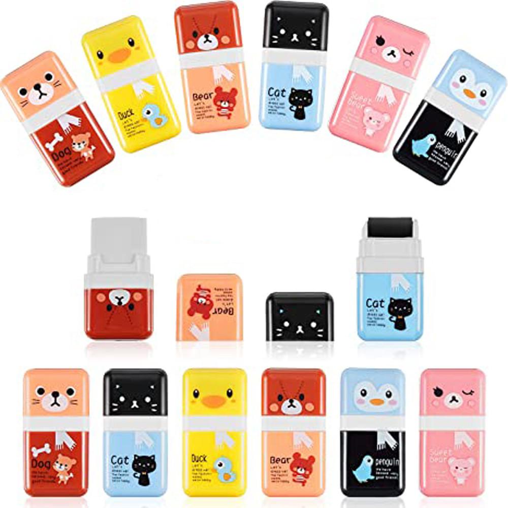 Con Lăn Tẩy Bút Chì Kiểu Hoạt Hình Dễ Thương Cho Bé