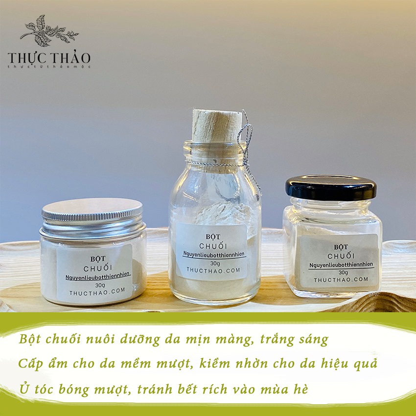 Bột Chuối Nguyên Chất Dùng Làm Đẹp