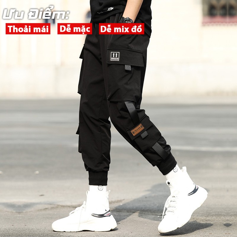 Quần kaki nam thể thao mã TT46-W kiểu jogger bó ống Hàn Quốc