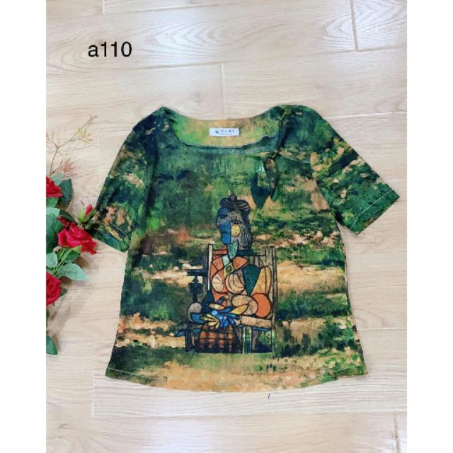 Áo thun thổ cẩm. A110